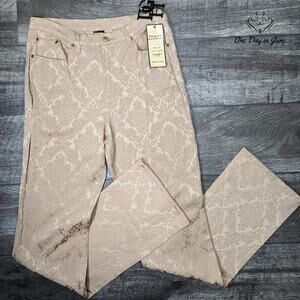 Diane Goes Hollywood Textured Straight Leg Pants Size 10T